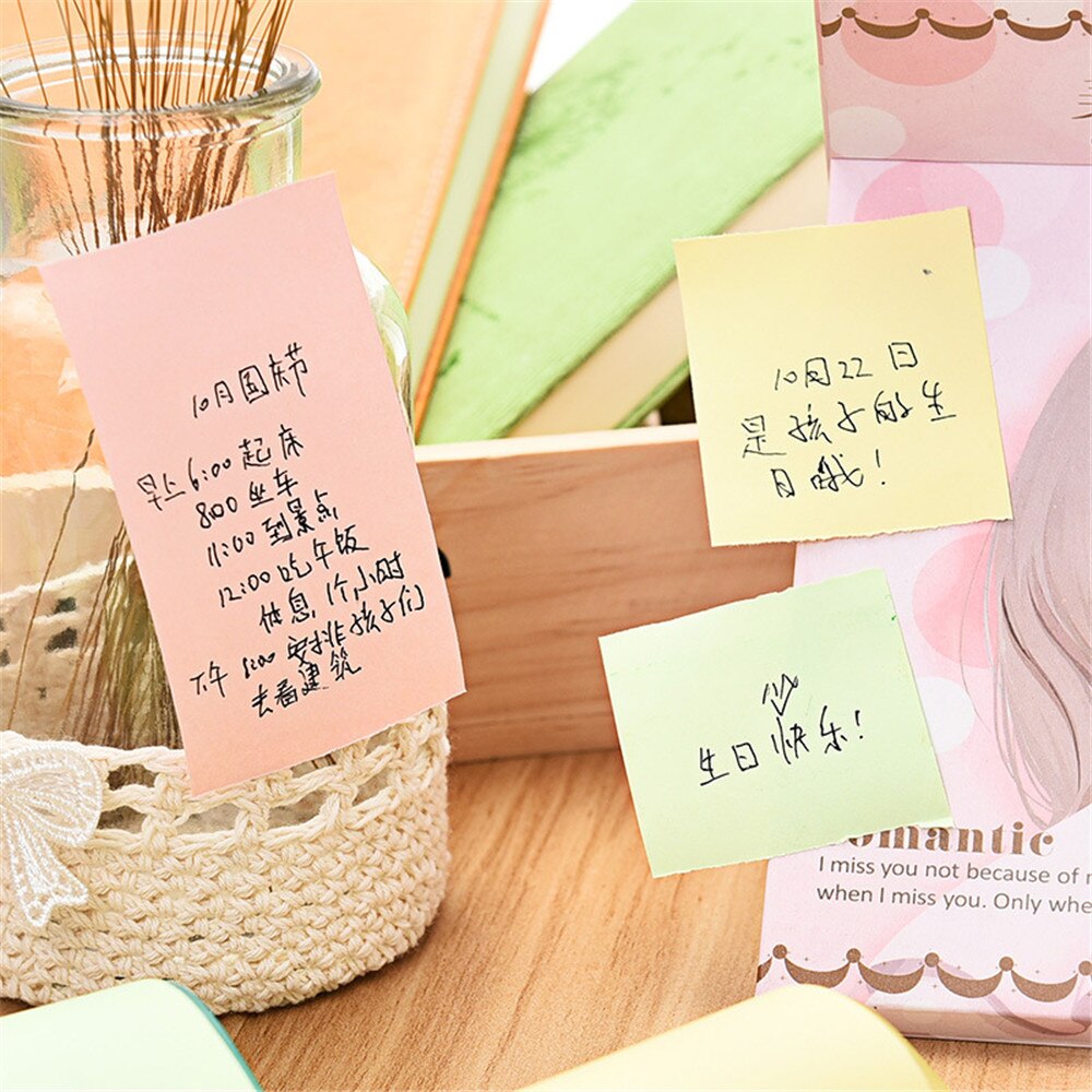 sticky notes to do list papeleria y oficina office decoration school supplies bloc note memo pads omoshiroi block korean kawaii