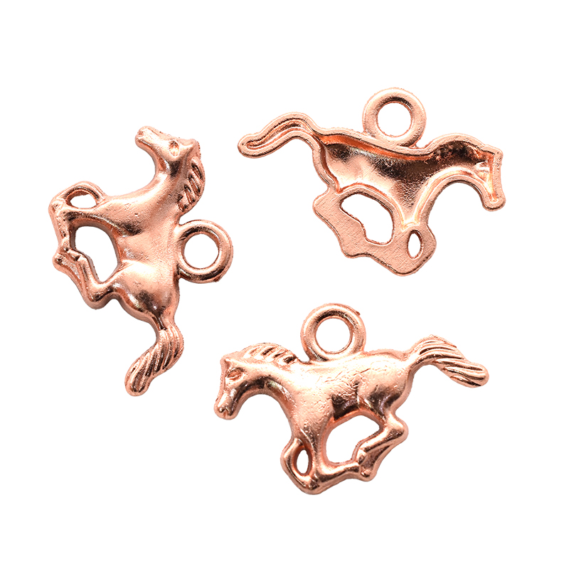 18Pcs Western Cowboy Thema Charms Lichtmetalen Metalen Paard Cowboy Boot Hoed Hanger Voor Diy Armband Ketting Oorbellen Sieraden Maken: Platinum Plated