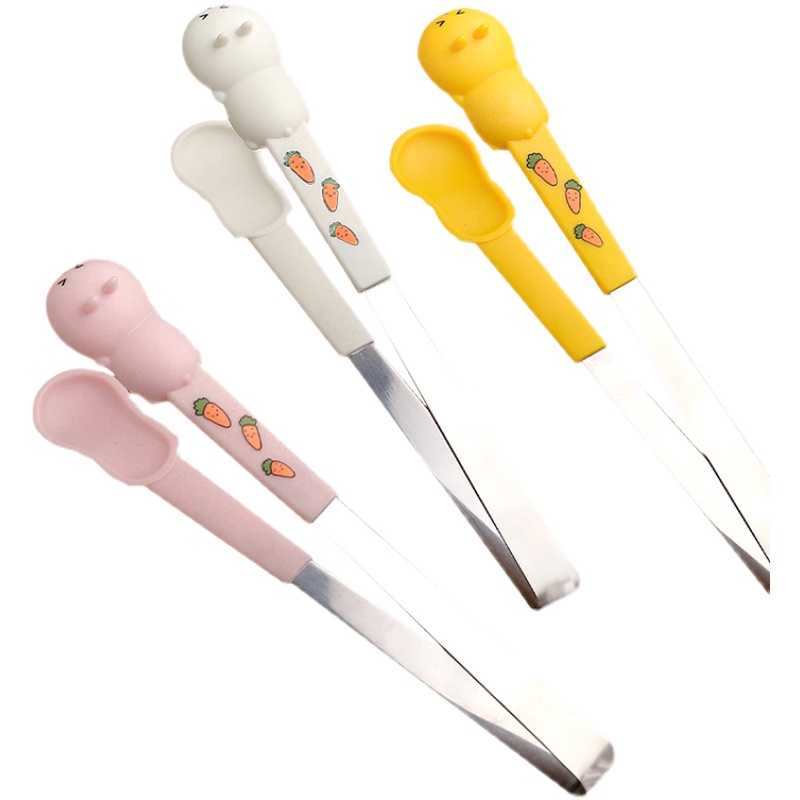 cartone animato pinza casa cucina cibo clip alto temperatura resistente silicone 집게 zucchero pinza per torta dolce frutta pince a sucre
