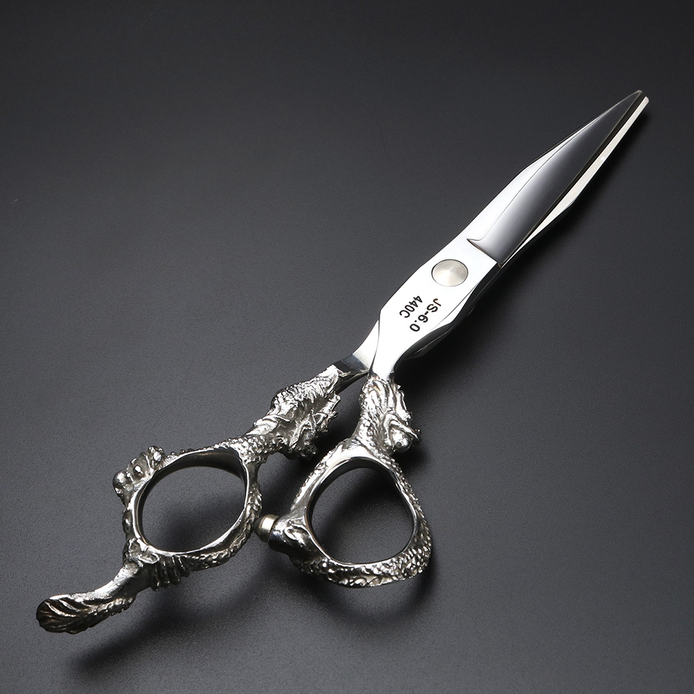 6 inches barber Cutting 40-50% and thinning scissors set Japanese 440C hair scissors hair salon styling tools