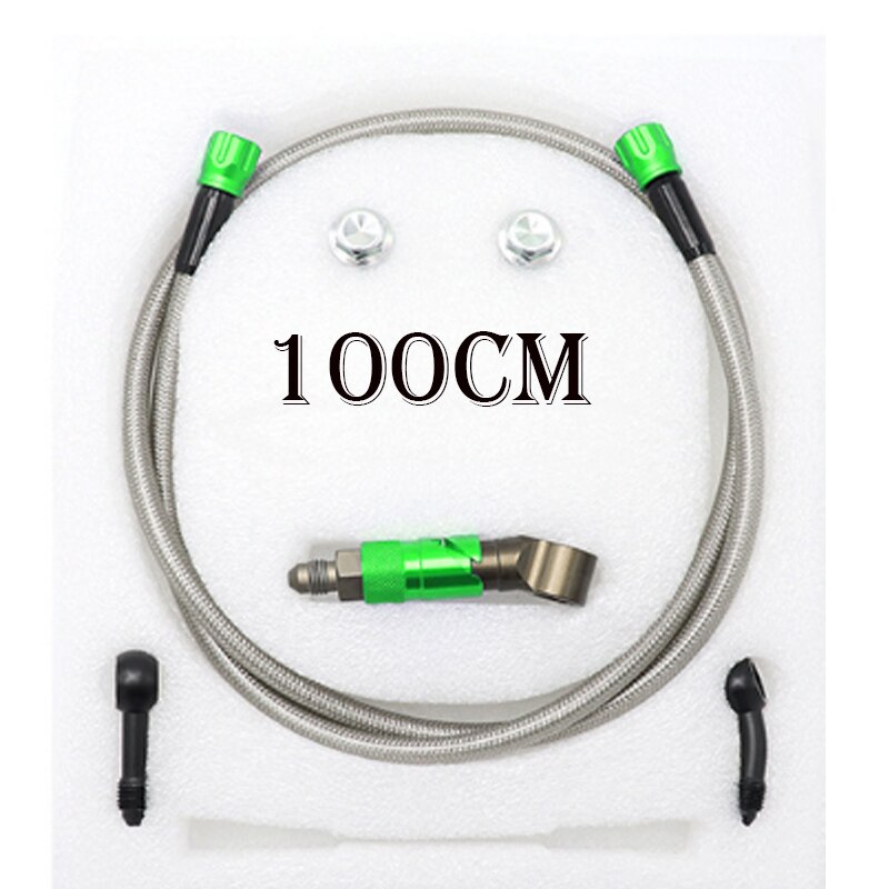 CNC Aluminum AN3 Quick Release Brake Line Connect Quick Detach Brake Tube Adapter Kit Brake Hose Kit: 10
