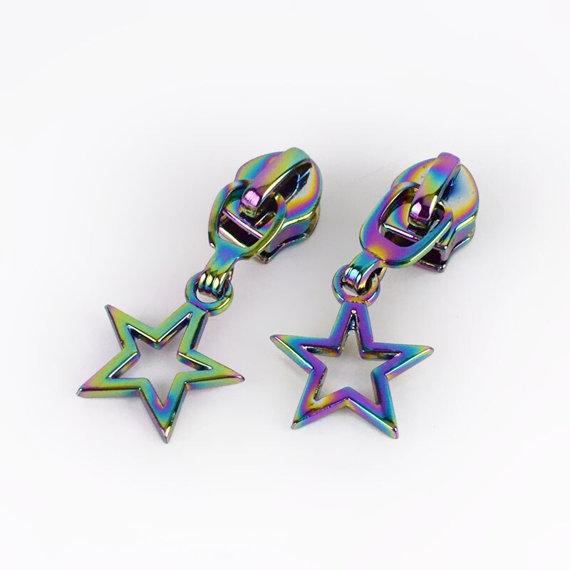 5 sztuk suwaki z zamkiem błyskawicznym dla 5 # nylonowy zamek torba kieszeń główna część suwaka zamek błyskawiczny zestawy naprawcze wymiana DIY akcesoria robić szycia: colored