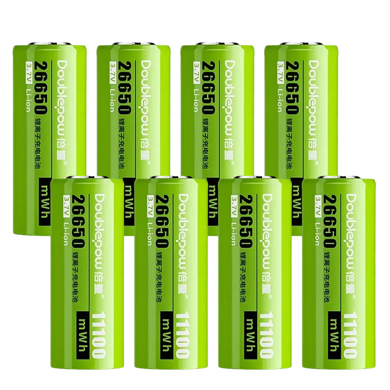 26650 3.7V 11100mWh Li-ion Battery Lithium Rechargeable Batteries for Strong Light Flashlight Solar Street Light Power Tool: Brown