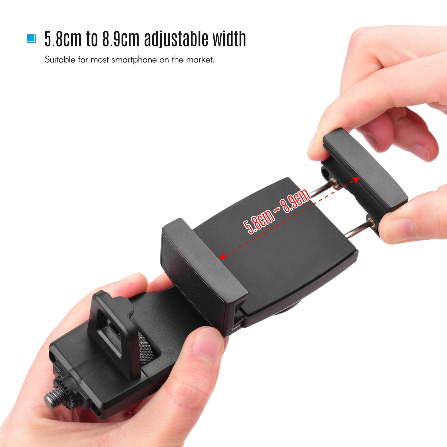 Telefonholder smartphone gimbal stabilisator clip clamp beslag kompatibel med til hohem isteady pro/pro 2/ mobile+ stabilisatorer