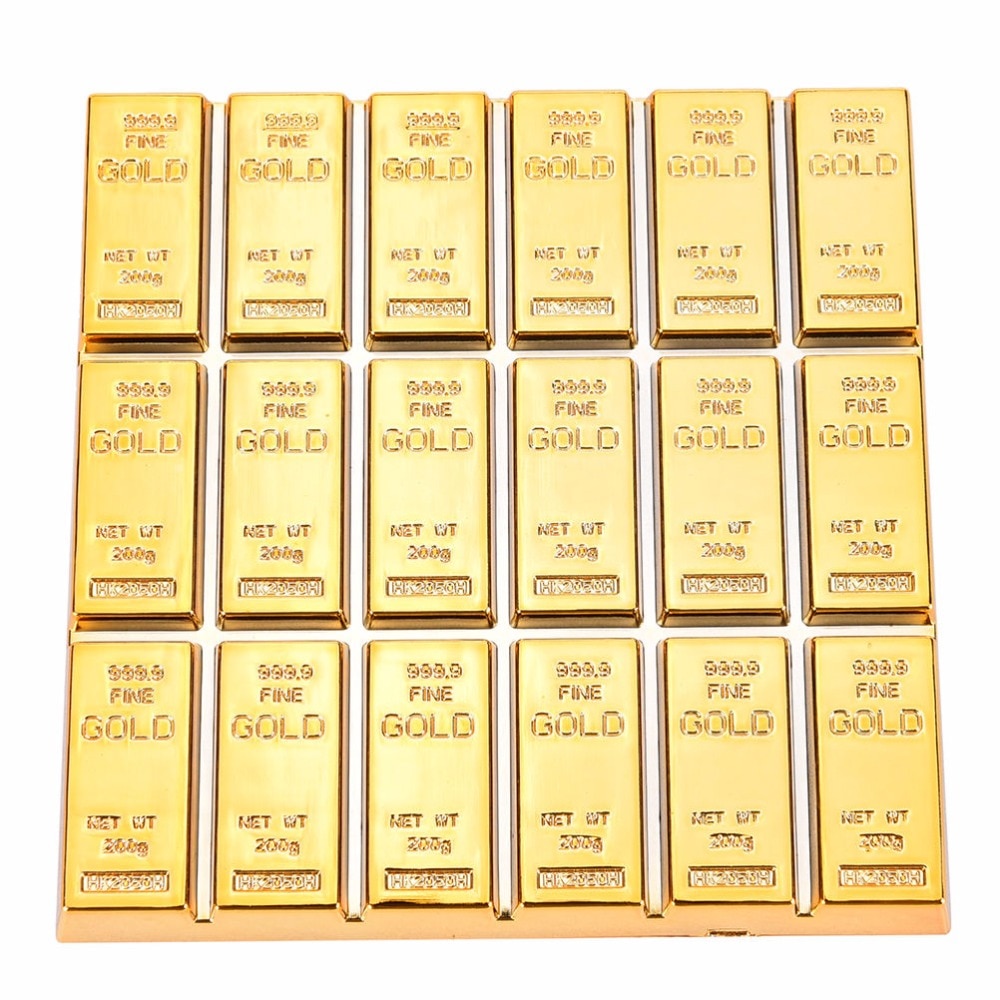 1pc simulation guld mursten kop måtte kaffe drink dækkeserviet bord drinks coaster pad