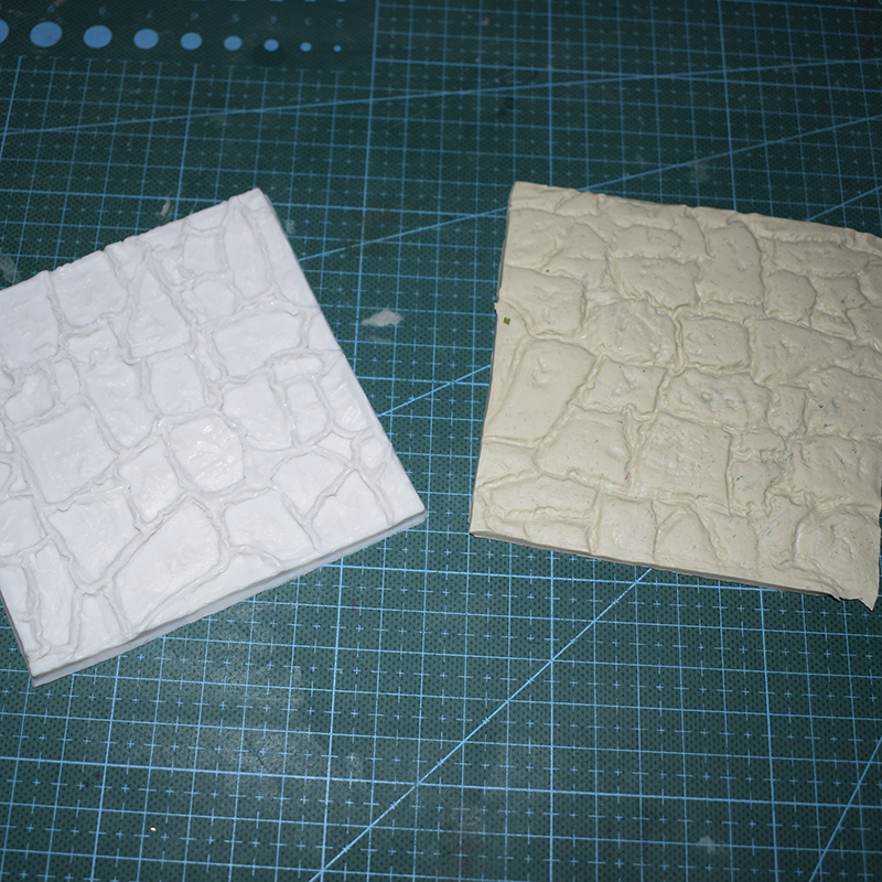 10x10cm rétro pastorale galet mur Silicone Moule bricolage brique béton moules Moule Silicone 3d mur panneau Stampi par Gesso