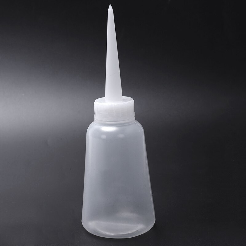 Produktbild von 6 Quetschflaschen 30 Ml – Transparent Mit Blauem Deckel, Für Kleber, Öl, Gel, Präzise Dosierung, Für Werkstatt & Hobby