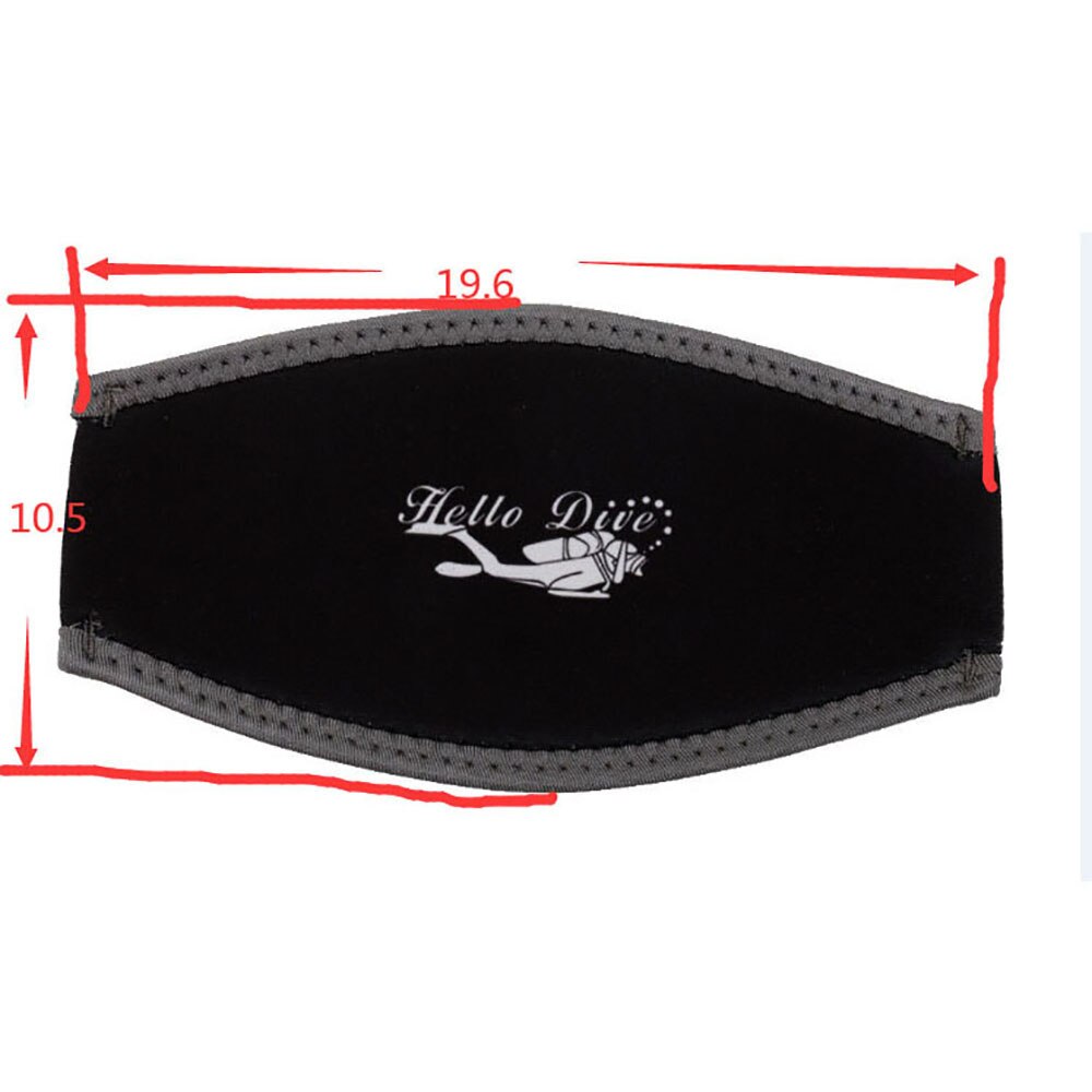 Soft Scuba Diving Snorkel Mask Head Strap Cover Underwater Padded Protection Long Hair Band Diving Equipment