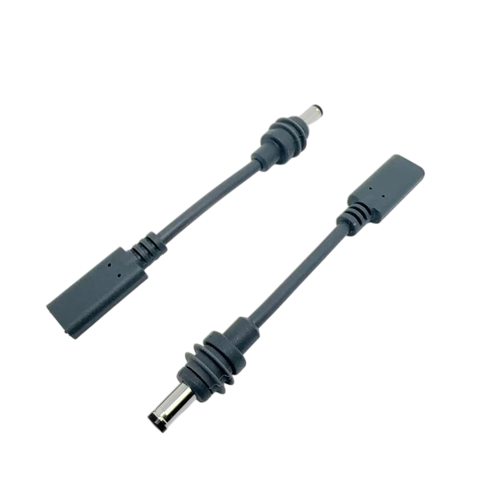Para starlink mini usb c fêmea para dc adaptador de alimentação transformador conversor estender cabo suporte 20v 5a 100w fonte alimentação cabo ac