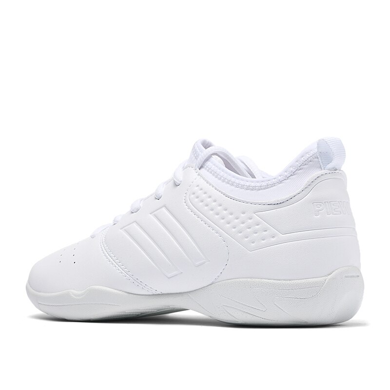 Dames cheerleadingschoenen meisjes cheerleadingschoenen dansschoenen gymnastiek jazz yoga trainingsschoenen outdoor sportschoenen wandelschoenen wit, wit 1, 34 EU
