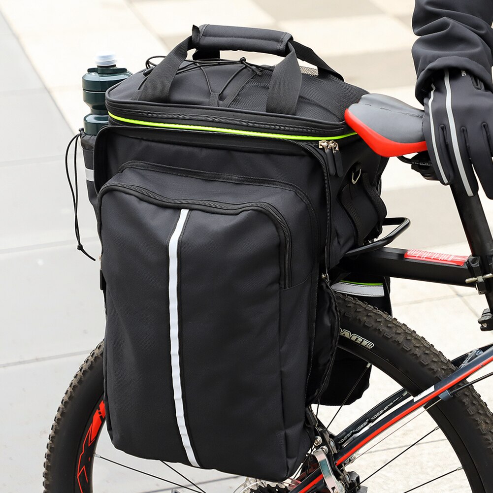 WEST BIKING Bicycle Trunk Bag Large Capacity Cycling Mountain Bike Saddle Rack Bags Luggage Carrier Bike Pouch