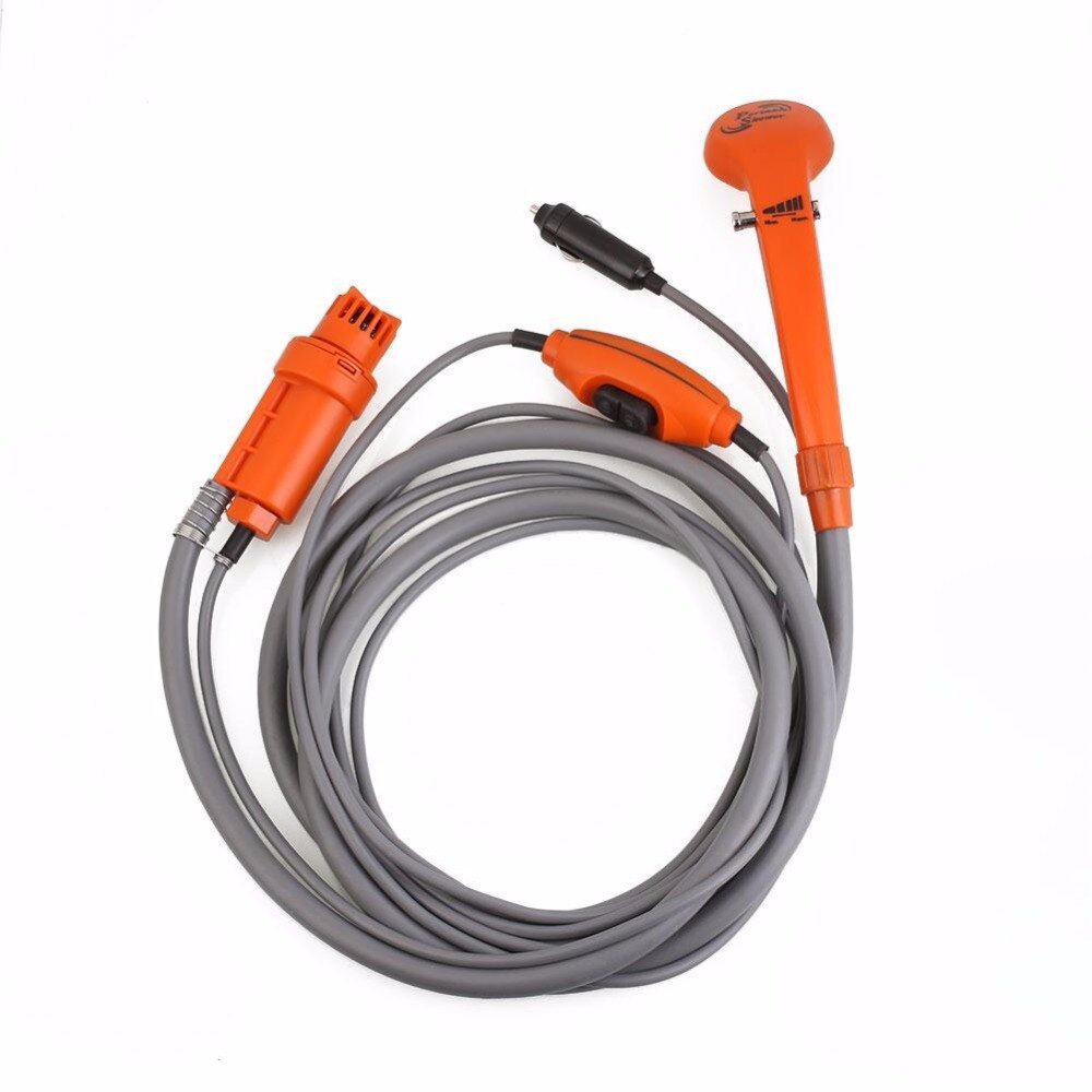 Camper Caravan Electric Camper Shower Portable High Pressure Car Washer Water Pump 12V Outdoor Caravan Camping Travel Car Shower