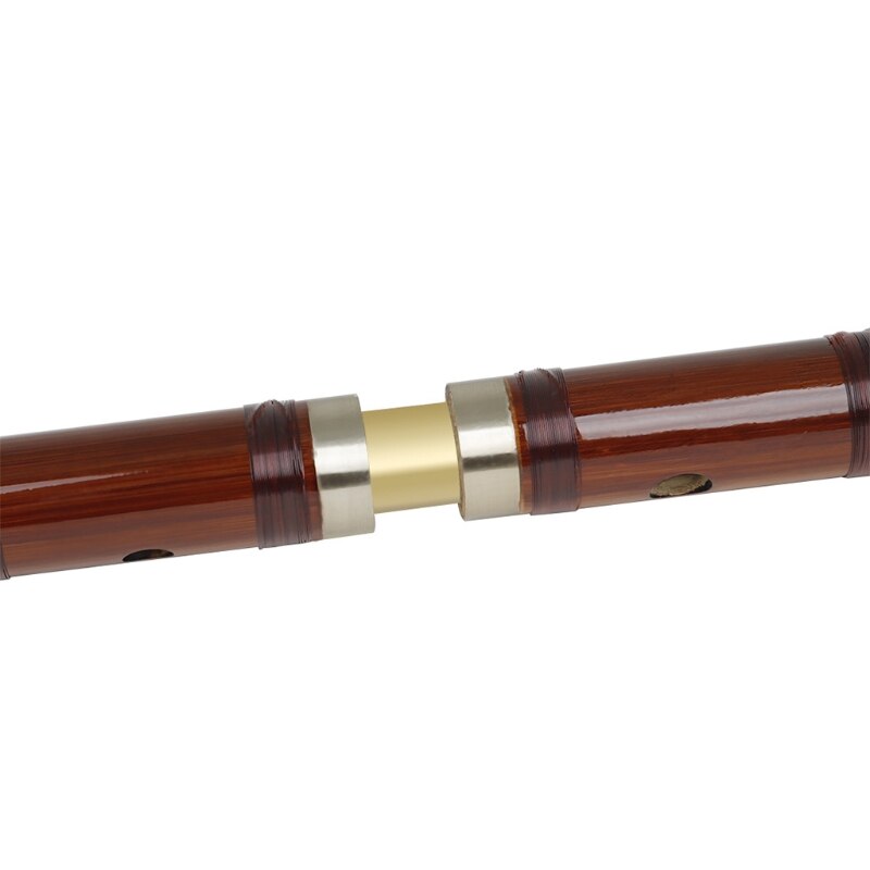 Bamboo Flute - C, D, E, F, G Key - Open Hole Design - Bitter Bamboo Musical Instrument