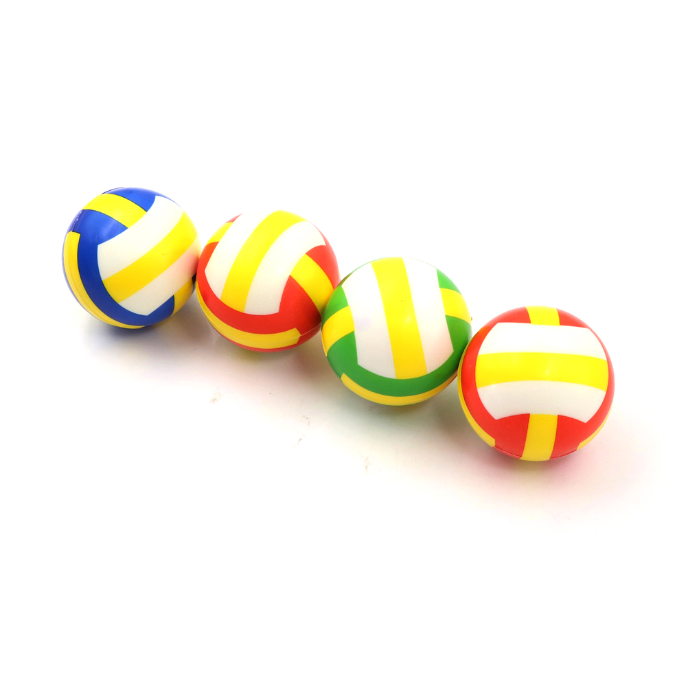 1PC Stress Relief Vent Ball Mini Volleyball Squeeze Foam Ball Kids Outdoor Toy