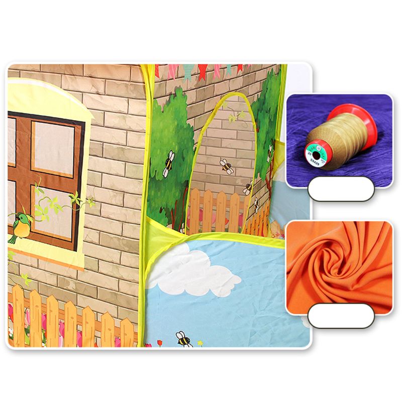 1Pcs Kinderen Tuin Kleine Huis Popup Tent Outdoor Activiteiten Indoor Kruipen Opvouwbare Game Tent Kinderen Spelen Huis speelgoed