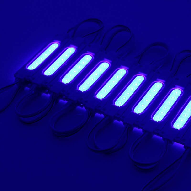 20Pcs Cob Led Modules Licht 7020 Reclame Modules Lichtgevende Tekens Backlight Modules IP68 Waterdichte Strip Samsung Chip