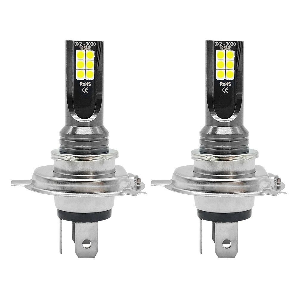 2 Stuks Super Heldere H4 H7 Led Lamp Auto Koplamp Motorfiets H1 H3 H8 H9 H11 Auto Mistlampen 9005 9006 HB3 HB4 Licht 12V 24V 80W