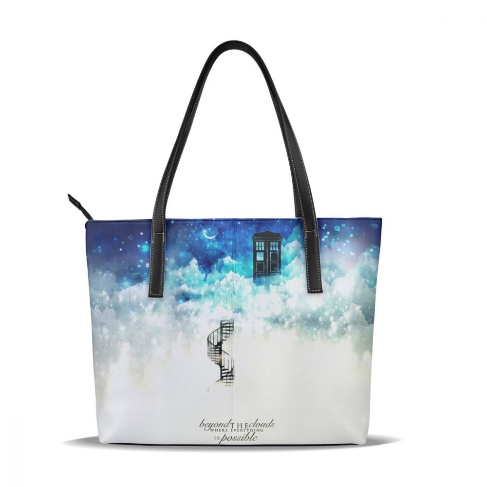 DOCTOR WHO Sac Bandoulière Officiel TARDIS - Sac Messenger Police Public Call Box Pour Fans