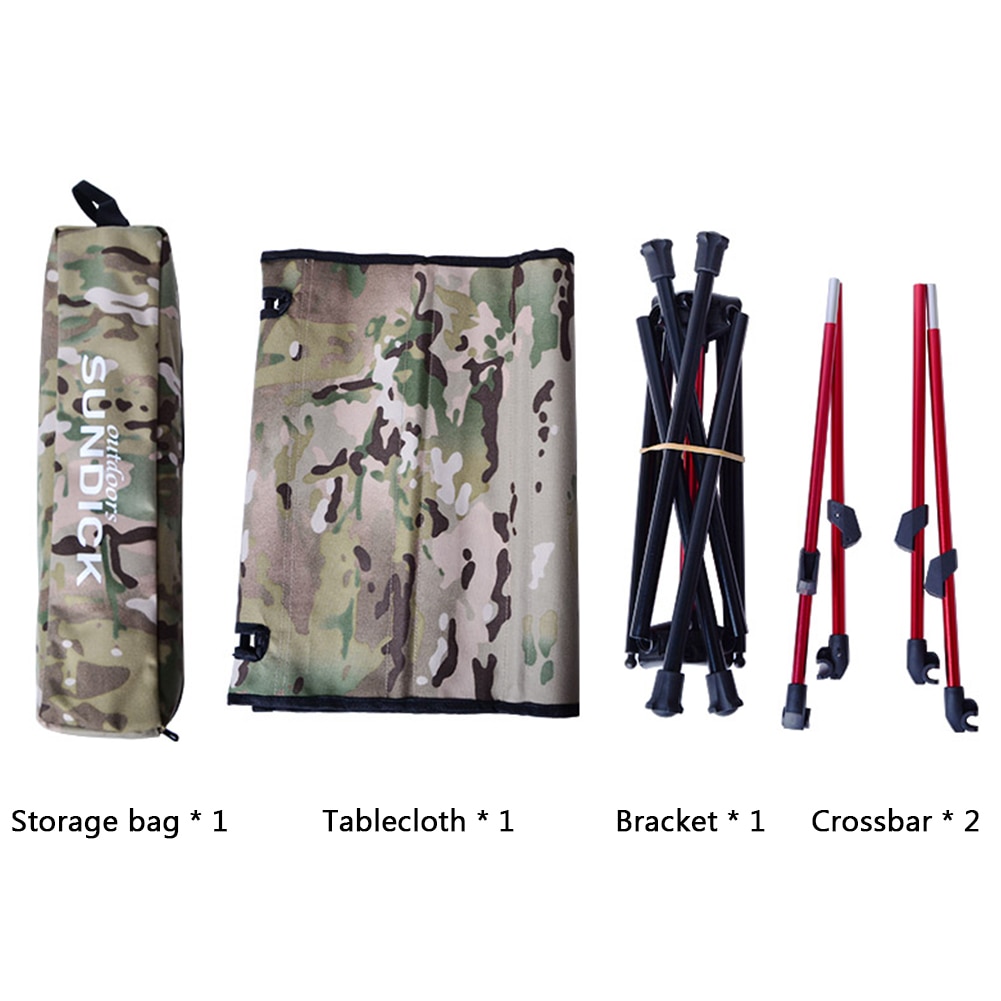 Kannettava kokoontaitettava retkipöytä ulkokalusteet tietokonepöydät piknik alumiiniseoksesta valmistettu erittäin kevyt kokoontaitettava työpöytä juhliin