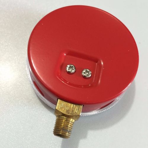 1pcs 70mm 1/8" Refrigeration Freon A/C Manifold Gauge High Pressure (Red) For R-12/R-22/R-502(R-404A/R-134a) 0-500Psi 0-35kg/cm2