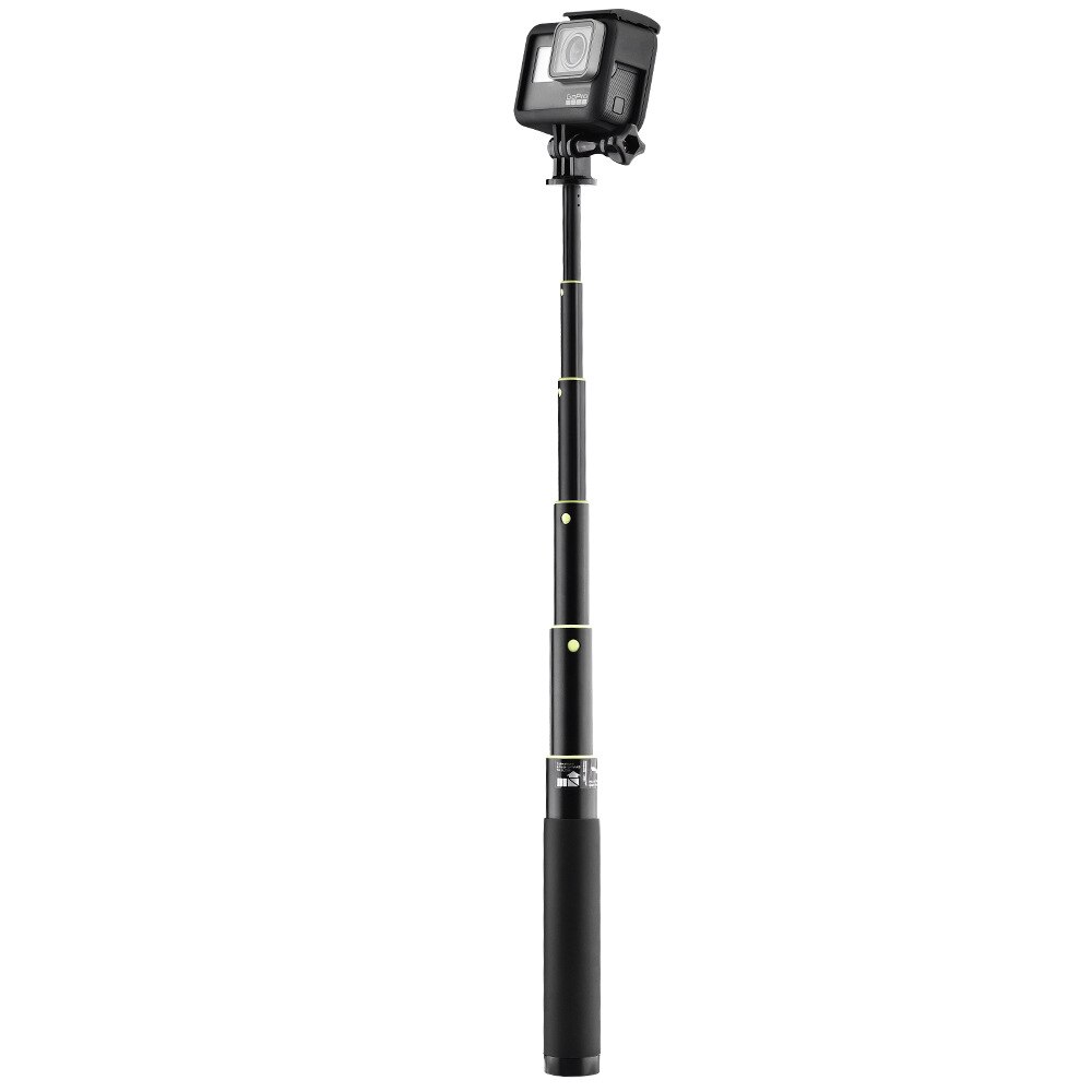 Palo selfie para Go Pro, palo selfie extensible de mano + soporte remoto para Gopro HERO Xiaomi SJCAM, accesorios para cámara