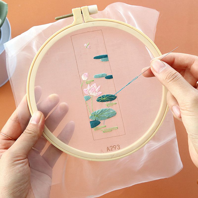 DIY Embroidery Bookmark Chinese Style Vintage Handicrafts DIY Material Kits Beginner Embroidery Fringed Bookmark