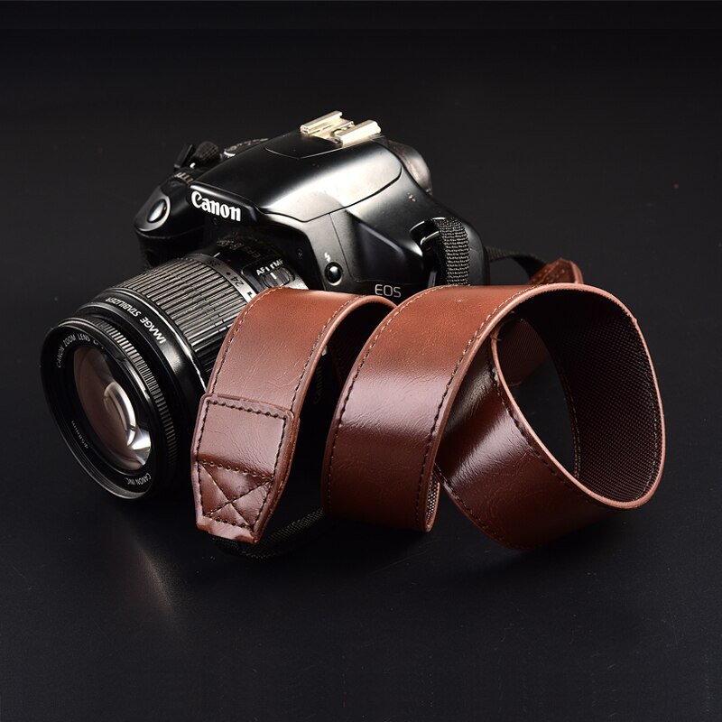 Lederen Camera Schouder Draagriem Riem Voor Sony Alpha A7 Iii A77 S A6500 A6000 A5100 A6300 A5000 A99 NEX-5T C R