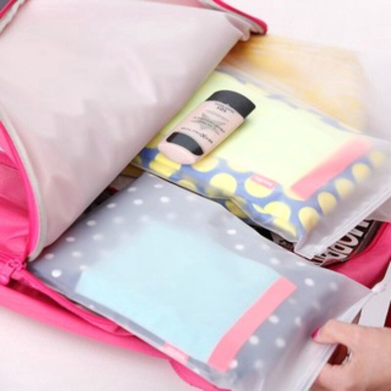 1pc wodoodporna torby robić pływania na ubrania przezroczyste torba na bieliznę sportowe woreczki podróżne torba na buty pakowanie na podróż uszczelnienie