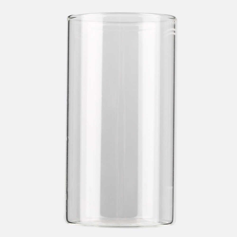 350ml Clear Transparent Heat-resistant Glass Bottle with Sealed Cork Beans Tea Leaves Storage Container Vase