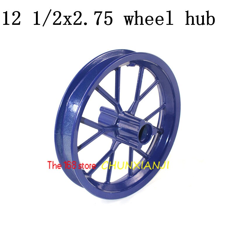Koko 12 1/2 x 2.75 pyörän napa 12.5 *2.75 alumiinivanne 49cc moottoripyörän minipyörärenkaan  mx350 mx400 skootterille: Etunapa