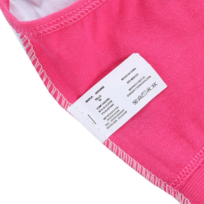 5 pz/lotto intimo cotone colorato neonata bambini bambini cartone animato 6-14Y Hipster Sport adolescenti adolescente giovane canotta