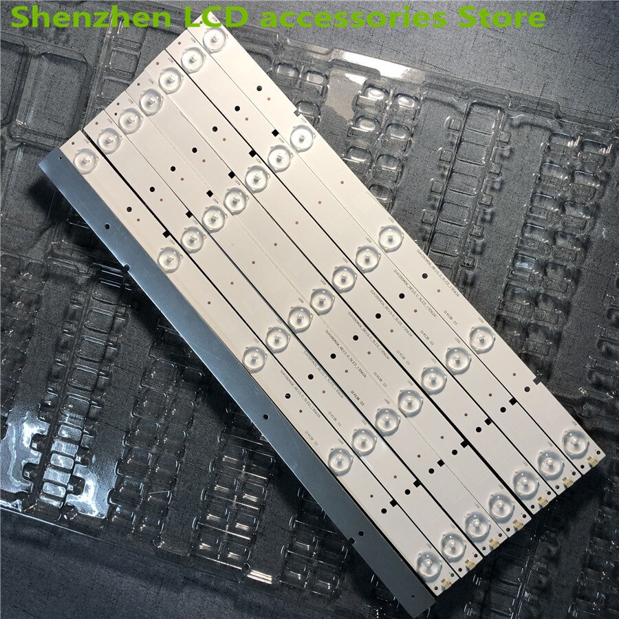 16PCS LED backlight strip for HD400DF-E37 Samsung 2013CHI390 2013CHI400 40H4C NS-40D420NA16 LED40K20JD led39k20d 39Ec260JD