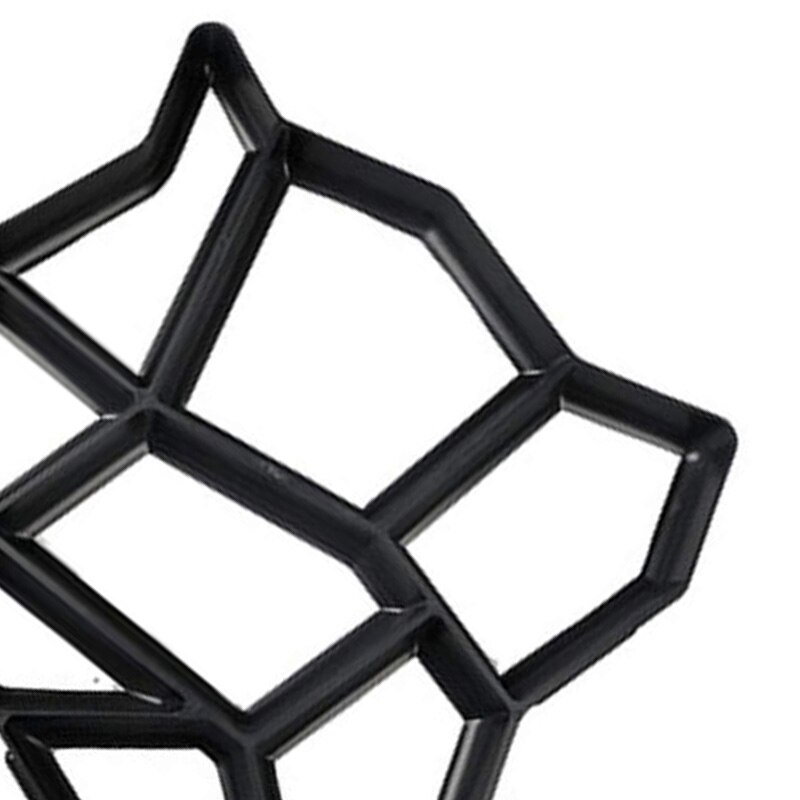 3 Pack Irregular DIY Pavement Mold Walk Maker Path Maker Brick Mold Concrete Form Pathmate Stepping Stone Molds for Garden, Cour