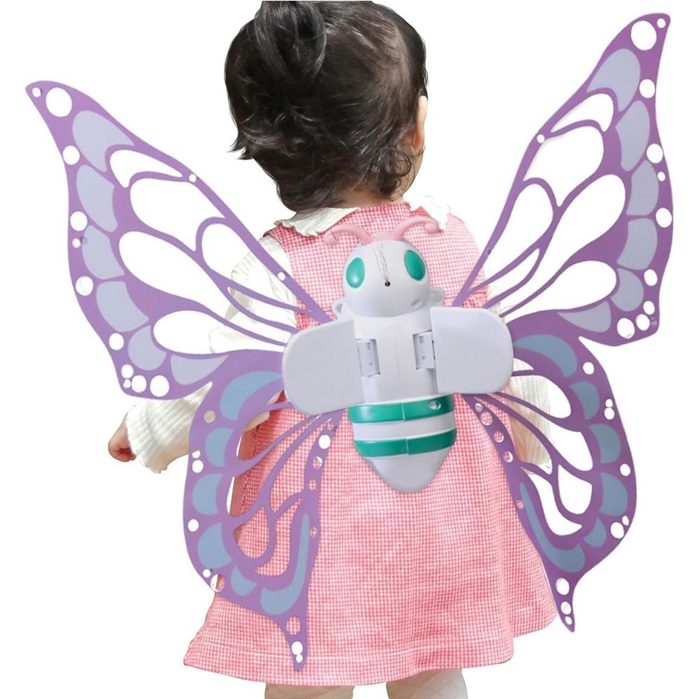 Lichtgevende gloeiende oplichtende sprookjesvleugels met LED-verlichting Verstelbare bandjes Bewegende vlinder Engelenvleugels Vlinder Elfenvleugels