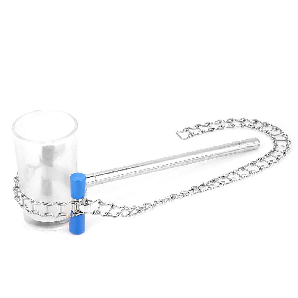 Labor Becher Kette Klemme Clip Becher Container Fixateur Chemische Ausrügestochen