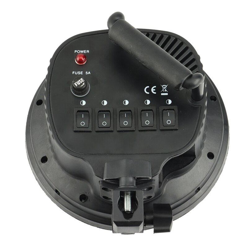 5 Socket E27 Light Lamp Bulb Head Bracket Umbrella Holder Adapter for Photo Studio Softbox, 5 Lamp Bulb Base