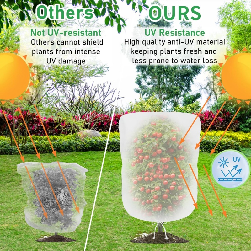 Juste de protection anti-insectes pour plantes, arbre fruitier, filet anti-insectes, filet anti-oiseaux, évite l'endurance, ULanti-insectes, dessin anti-oiseaux