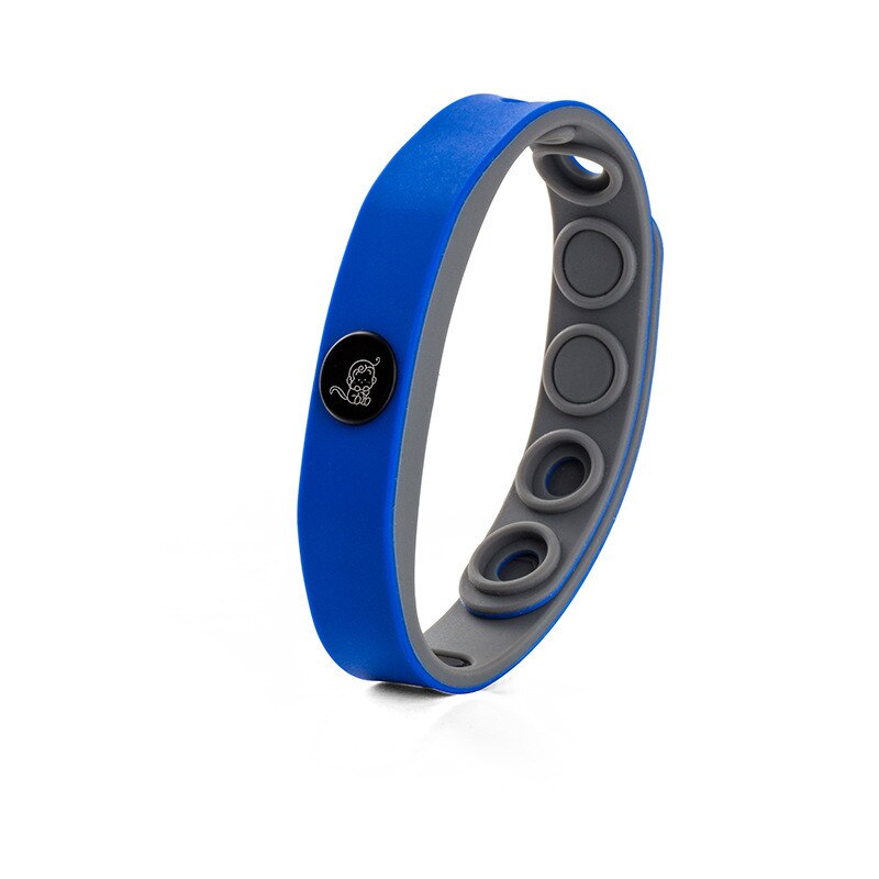 Pulseras de señal del zodiaco, pulsera de energía de iones negativos, turmalina de silicona, resistente al agua, Color de joyería,