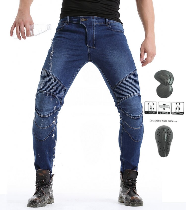 Motopants vandtætte motorcykel bukser mænd moto jeans beskyttelsesudstyr ride touring motorcykel bukser motocross bukser