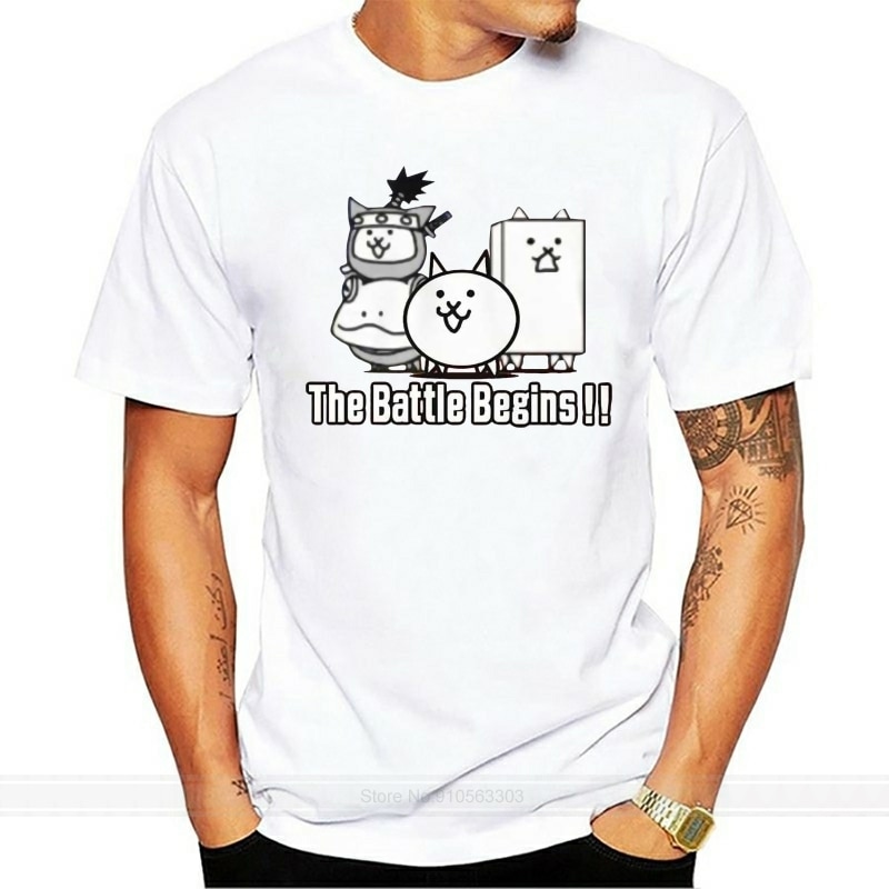 Men T Shirt Battle Cats Women t-shirt cotton tshirt men summer t-shirt euro size: white / XXL