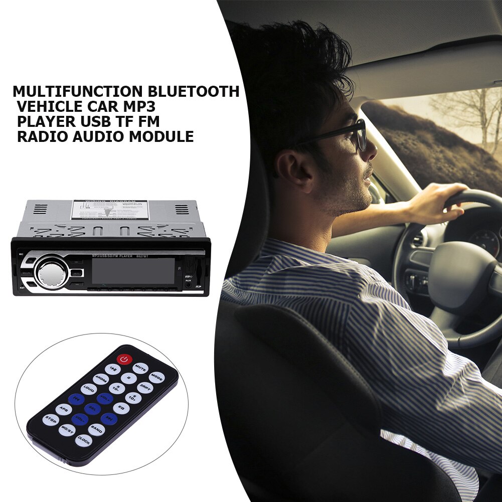 Auto Radio Stereo Speler Digitale Bluetooth Auto MP3 Speler 60Wx4 Fm Radio Stereo Audio Muziek Usb Tf Fm Radio Audio module