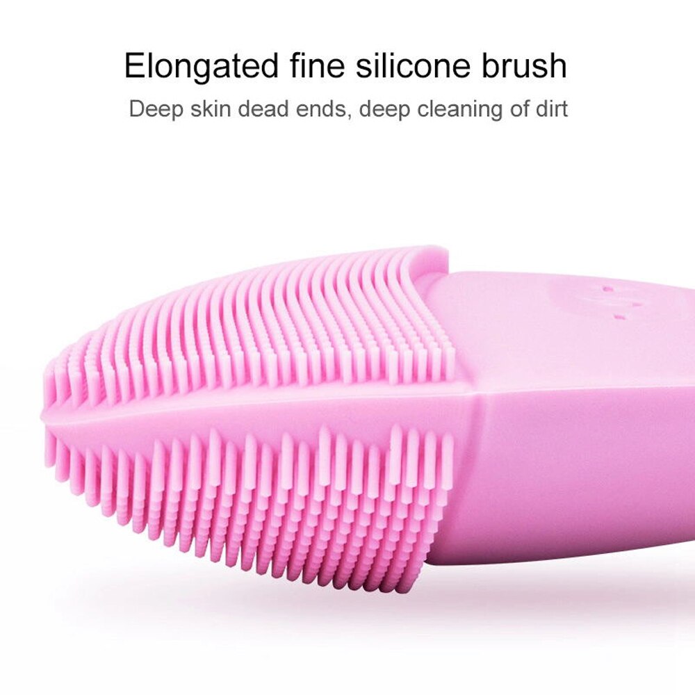 Elektrische Gezicht Reinigen Borstel Sonic Facial Brush Deep Wassen Mee-eters En Poriën Gezicht Cleanser