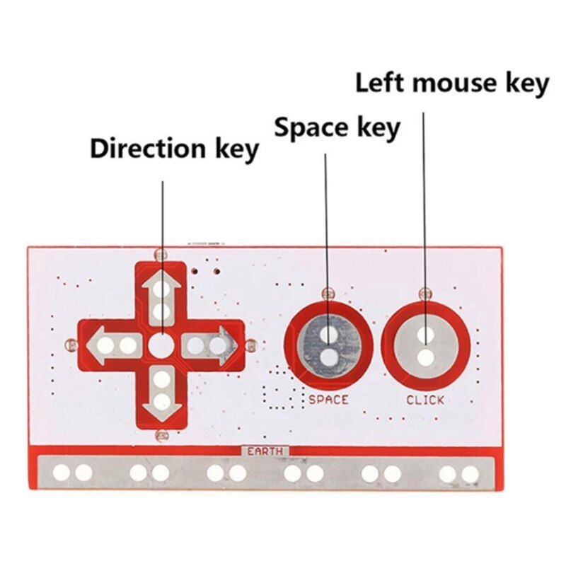 -Complete MK Set Deluxe Kit With USB Cable Dupond Alligator Clips For Makey