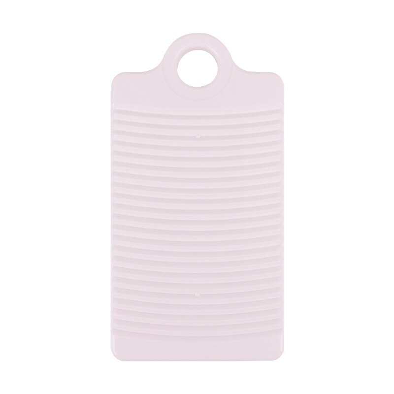 Hangable square washboard with card slots washboard washing board: white