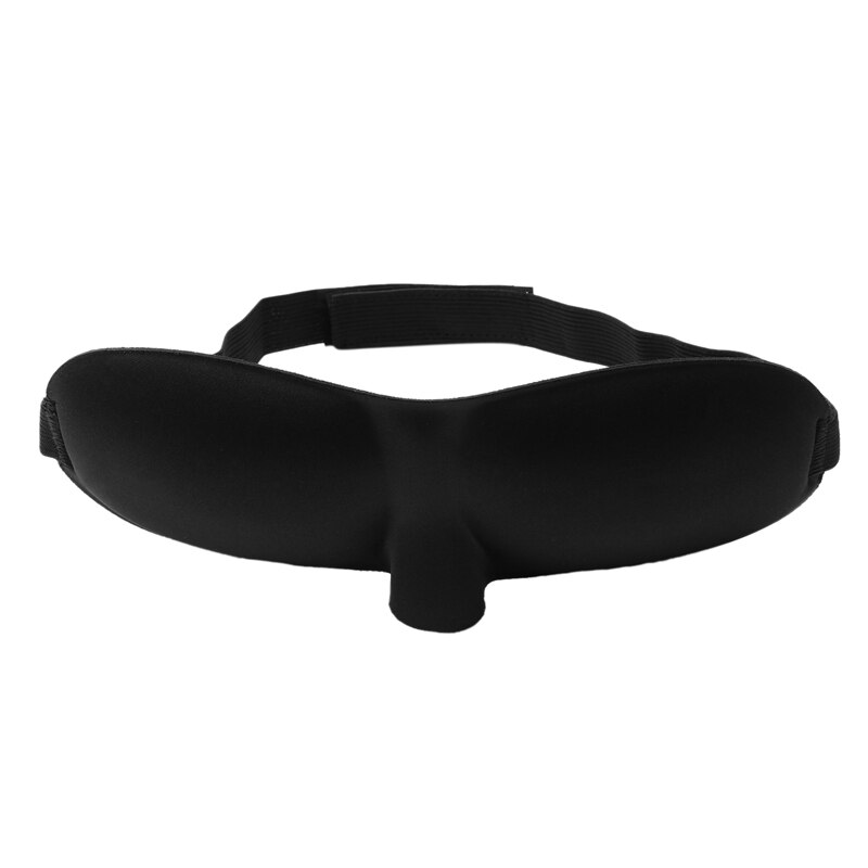 Masque oculaire de sommeil 3c, bandeau noir, aide au sommeil et au repos