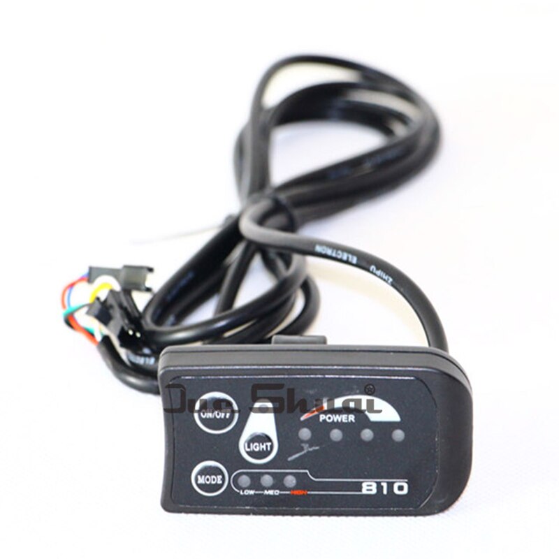 JS36V Elektrische Fiets Led/Lcd Display Controller Waterdichte Connector Bedieningspaneel Fietsen Accessoires Bicicleta Eletrica