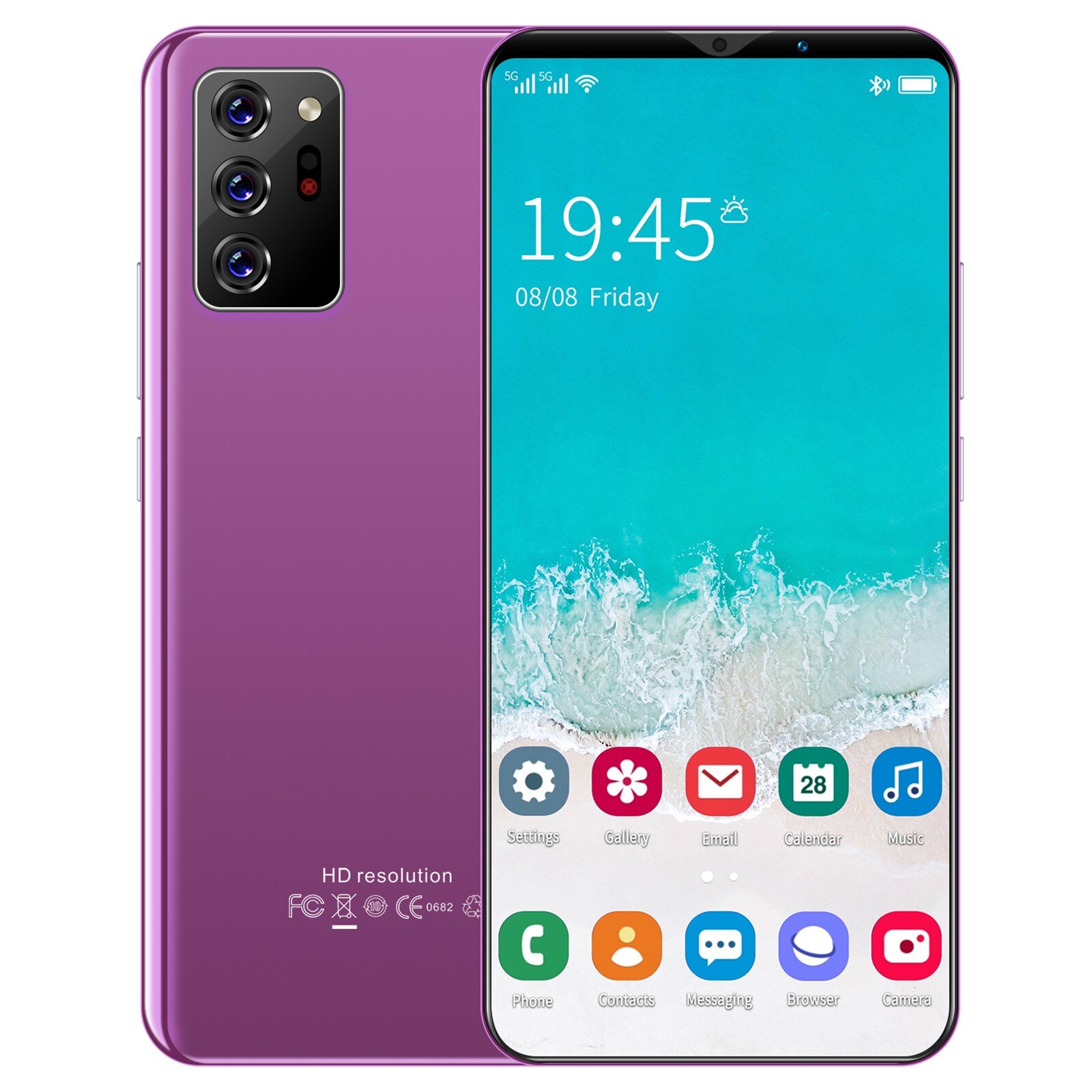 Smartphone Note 30 Plus, Android, 2200Mah, 4 cœurs, empreintes digitales, reconnaissance faciale, 5.72 pouces, RAM512MB +, rom 4 go, téléphone, prise en charge multilingue