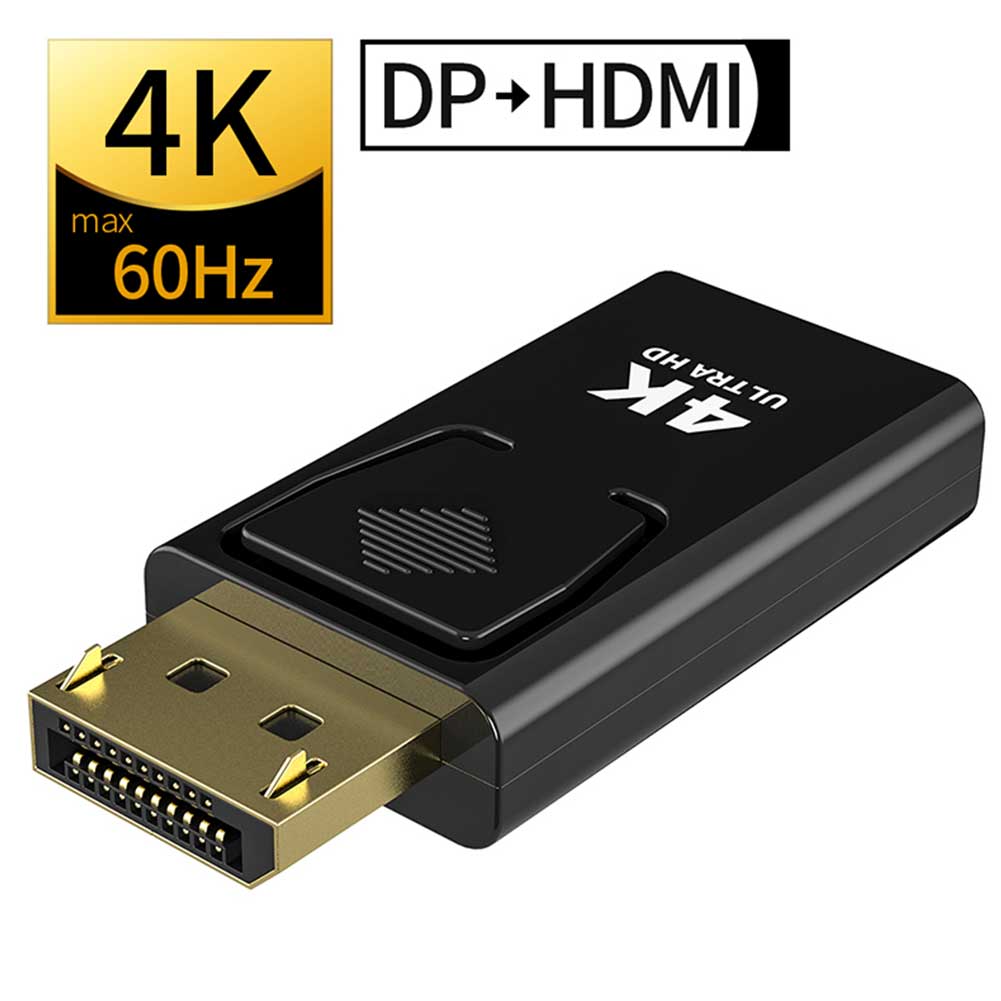 Dp Naar Hdmi Max 4K X 2K 60Hz Displayport Adapter Vrouw Naar Man Kabel Converter Displayport-naar hdmi Adapter Voor Pc Tv Converter