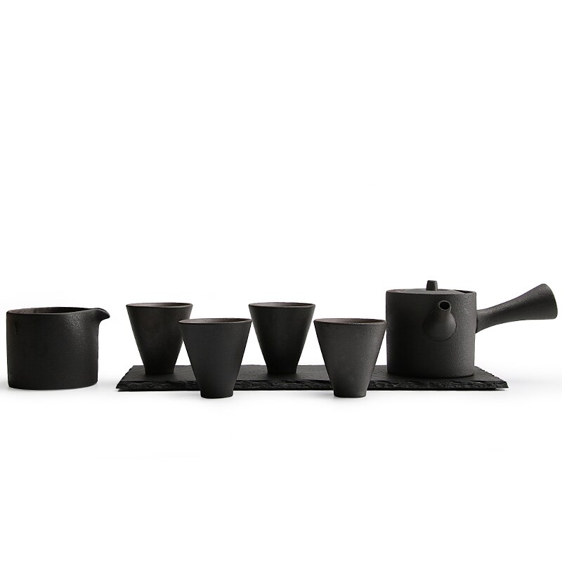 théière luycho tea pot ceramic tazza kung fu set 2 cups taza japanese copos turkish juego de tazas teapot and cup set european: Light Green