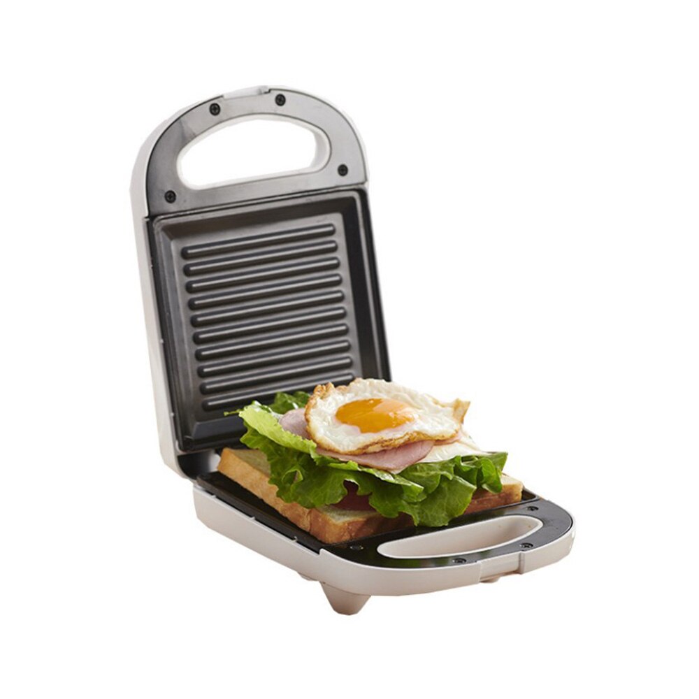 Elektrisk mini sandwich maker grill panini non-stick panne vaffel brødrister kake frokost maskin grill biff stekeovn
